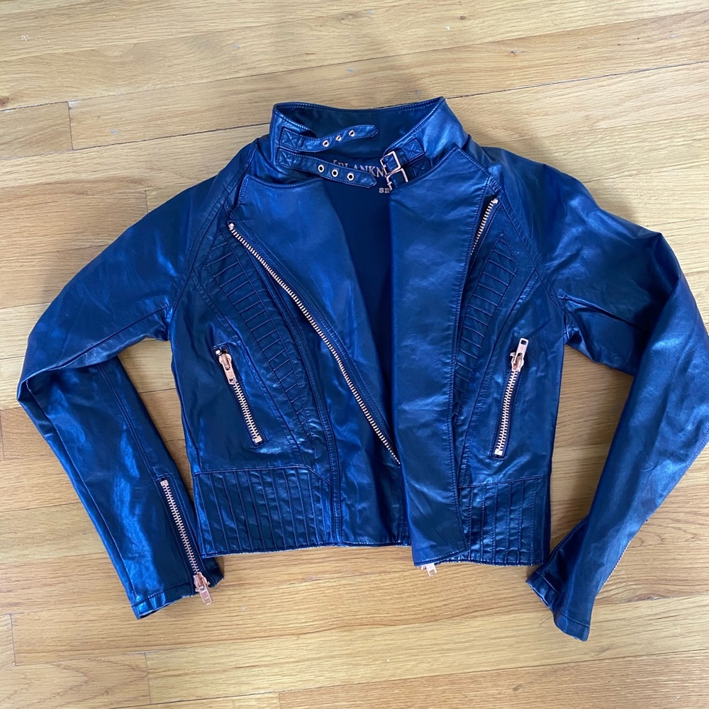 BLANK NYC- Womens Leather Jacket